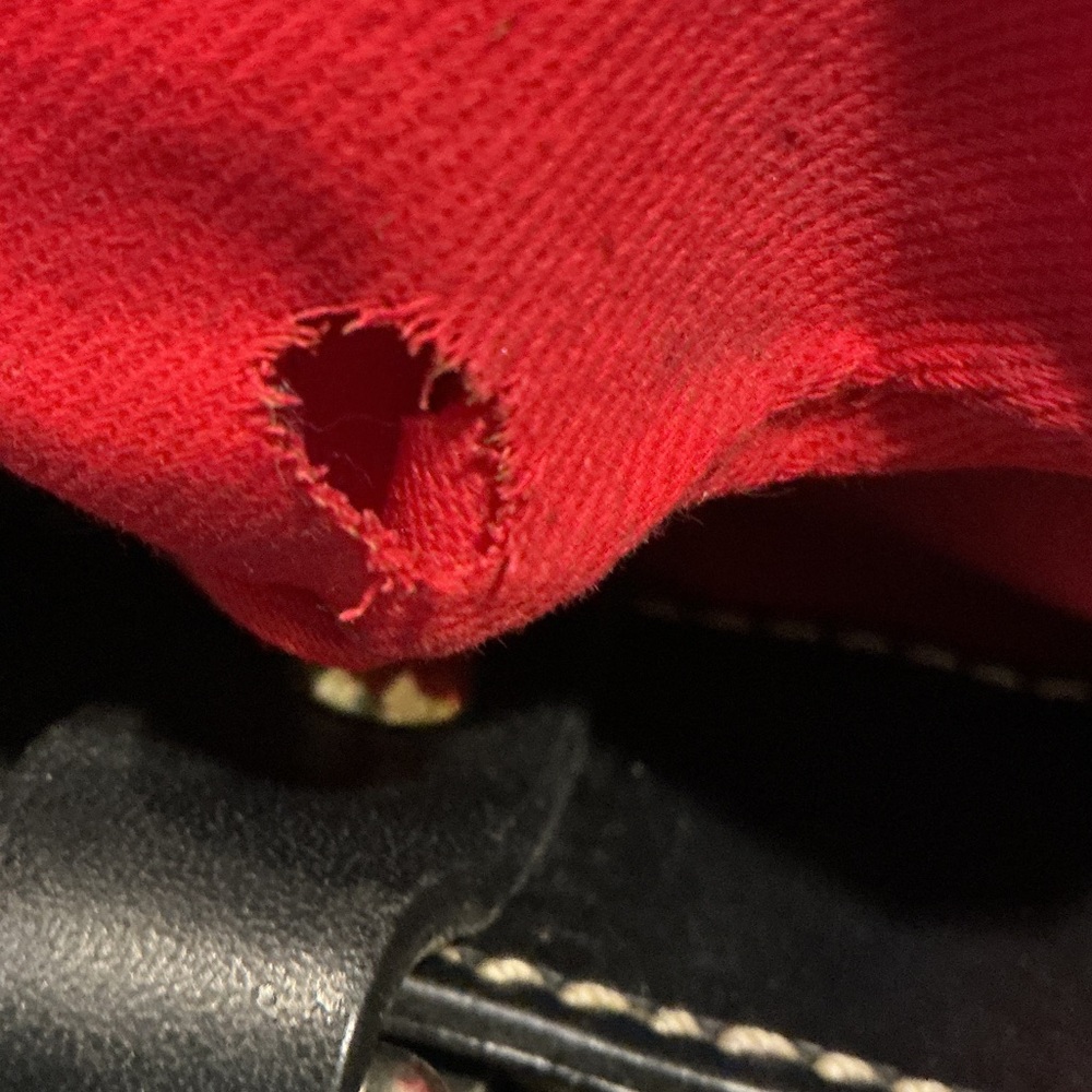 Dooney & Bourke Black and Gray Satchel - Picture 9 of 11